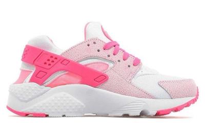Nike Air Huarache Gs White Pink Pow 04