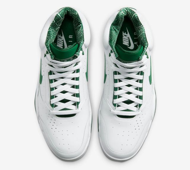 Official Images: Nike Air Flight Lite Mid ‘Gorge Green’ - Sneaker Freaker