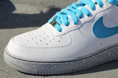 Nike Air Force 1 Blue White 1