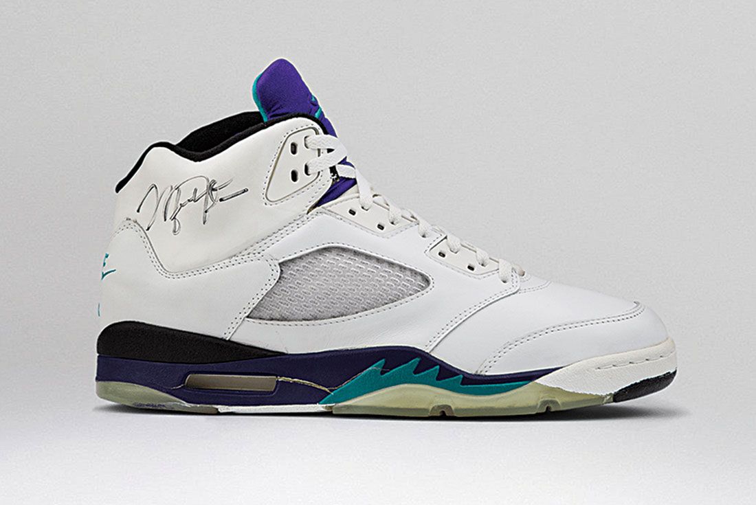Air Jordan 5 White Grape