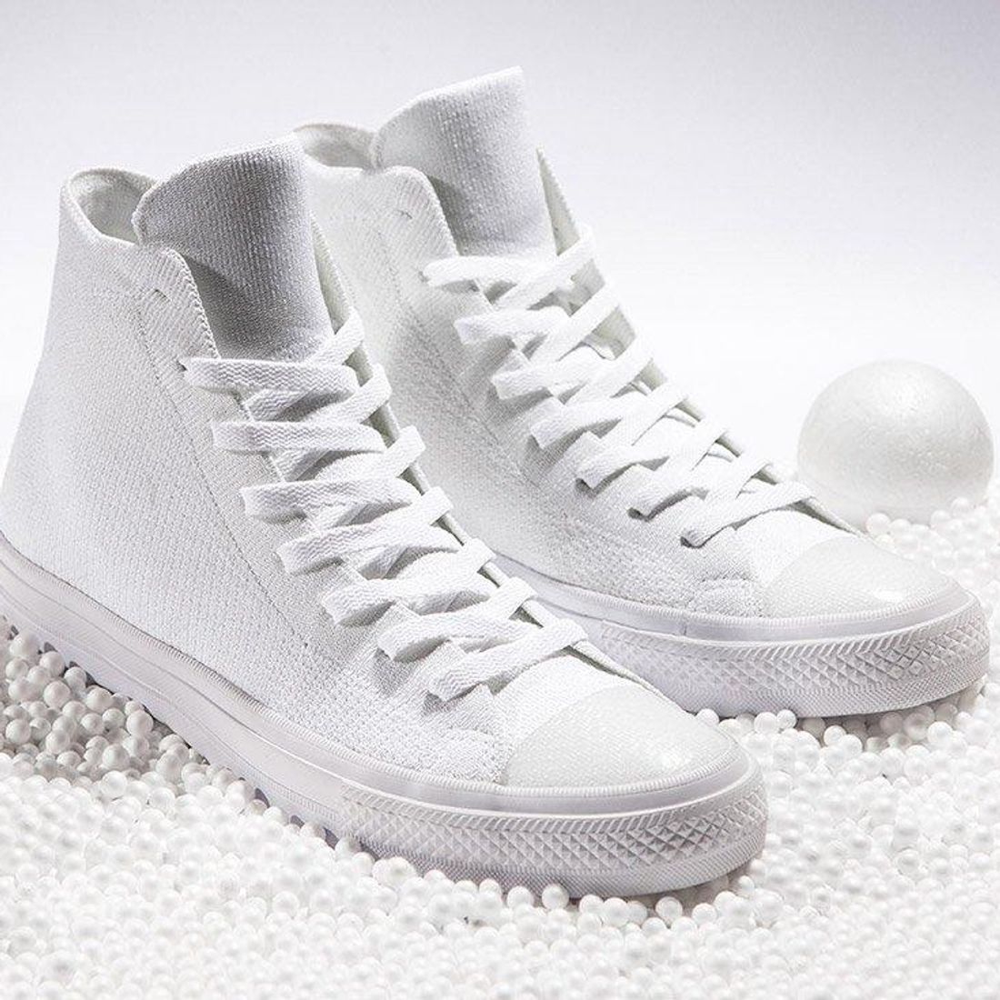 Sofocante Inmunidad Naufragio Converse Chuck Taylor All Star X Nike Flyknit (White) - Sneaker Freaker