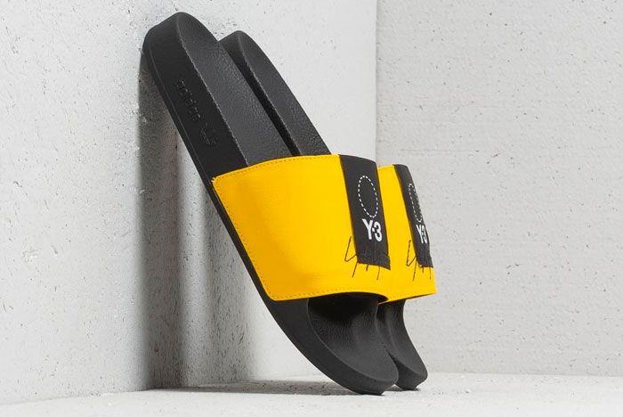 Adidas Y 3 Adillete Yellow Right