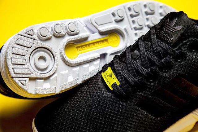 Adidaz Zx Flux (Black/White) - Releases