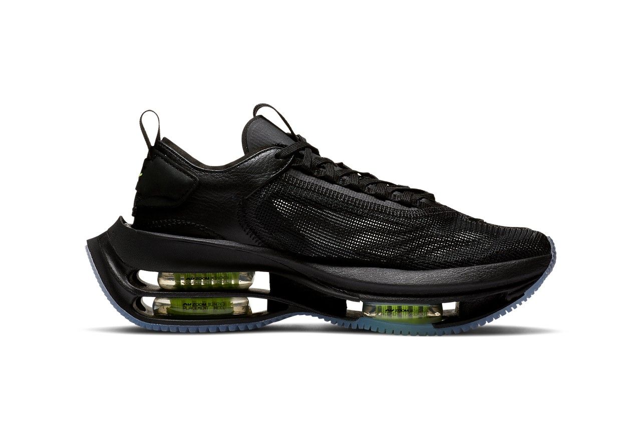 Nike Zoom Double Stacked Black Volt CI0804-001 | SneakerNews.com