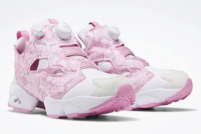 Reebok Instapump Fury Pink Eh0971 Front Angle