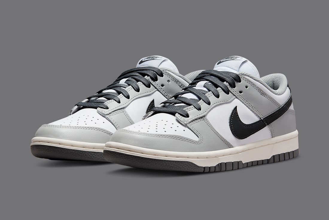 This Grey Nike Dunk Low Looks Vintage 