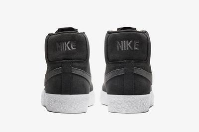 Nike Sb Blazer Black Grey Heels