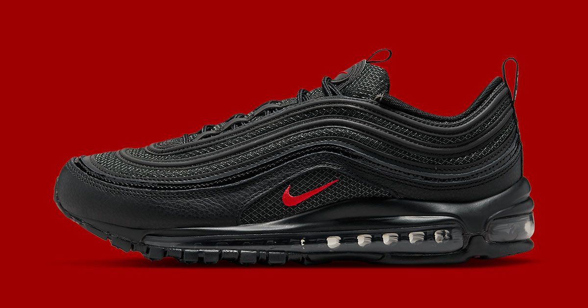 The Nike Air Max 97 Broods in ‘Bred’