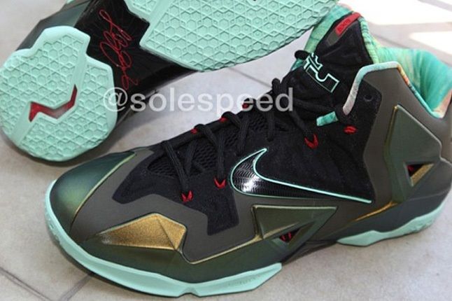 One More Look at the Just Released “Graffiti” Nike LeBron 11