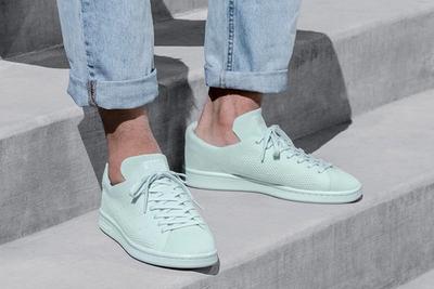 Adidas Stan Smith Primeknit Monochrome Green
