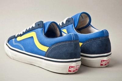 Vans Vault Og Style 36 Blue Yellow Heels 1