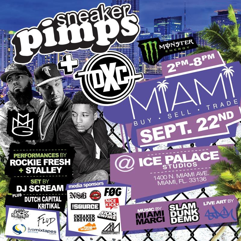 Sneaker Pimps And Dxc Take Miami This Weekend - Sneaker Freaker