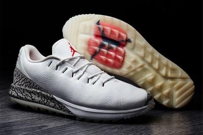 Jordan Adg Spikeless Golf Shoe White Cement Release Date Pair