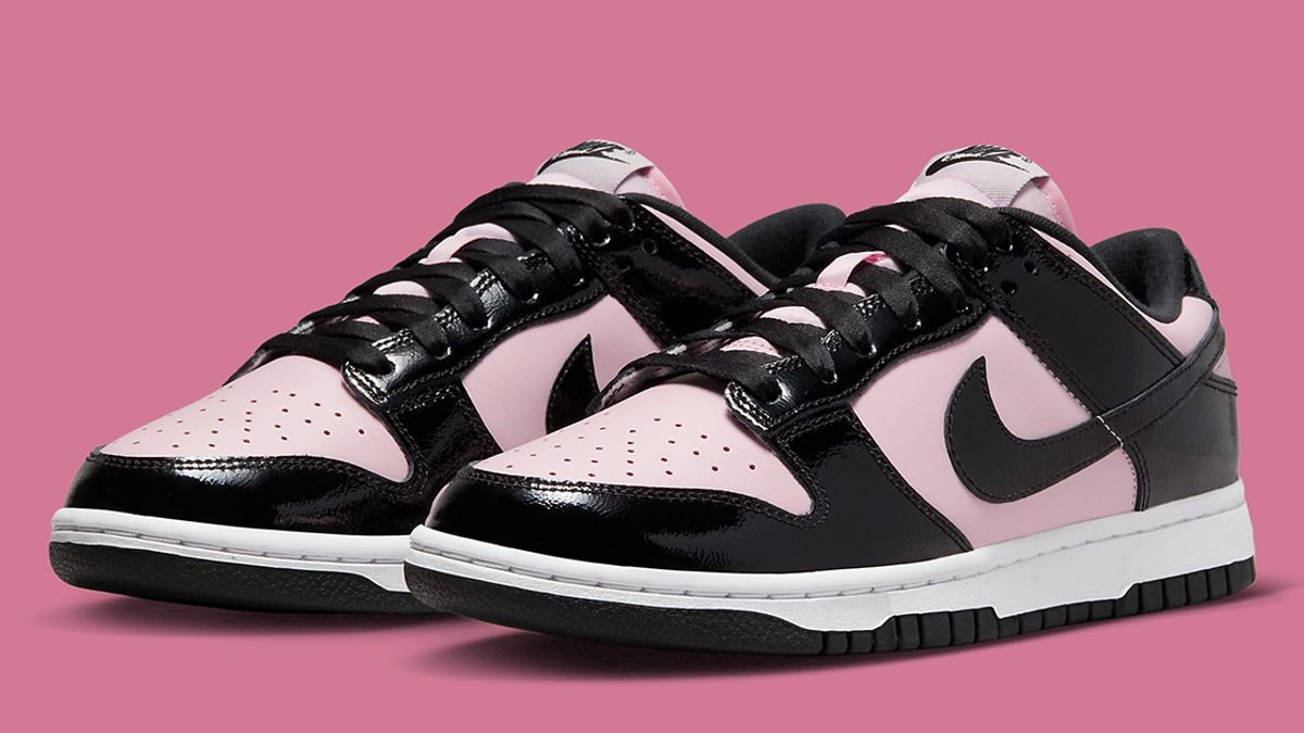 This Pink and Black Nike Dunk Low Gives Off 'Grease' Vibes Sneaker Freaker