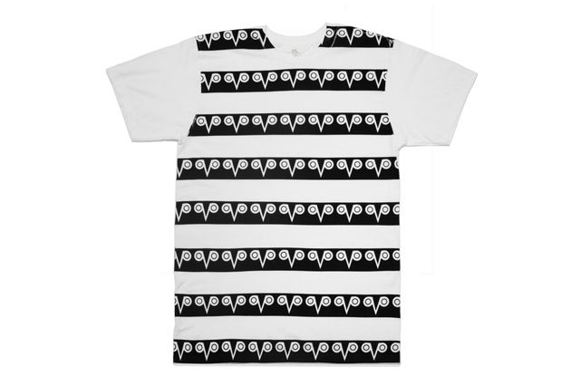Octobers Very Own T Shirt White Balck