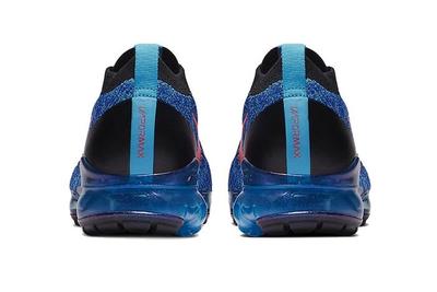 Nike Air Vapormax Flyknit 3 Blue Fury Heels
