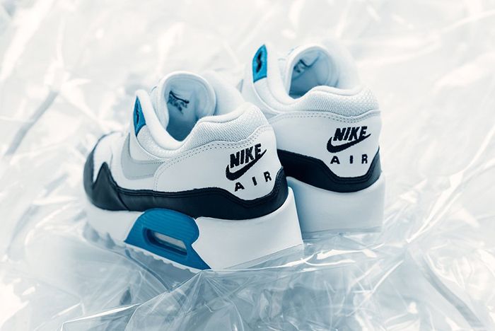 Nike Air Max 90 1 Neutral Grey White Laser Blue 4