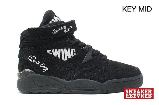 Ewing Sneakers Key Mid Black 1