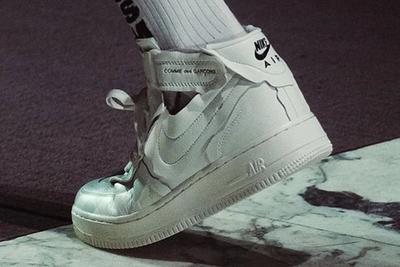 Comme Des Garcons Nike Air Force 1 Mid Release Date 1 Leak