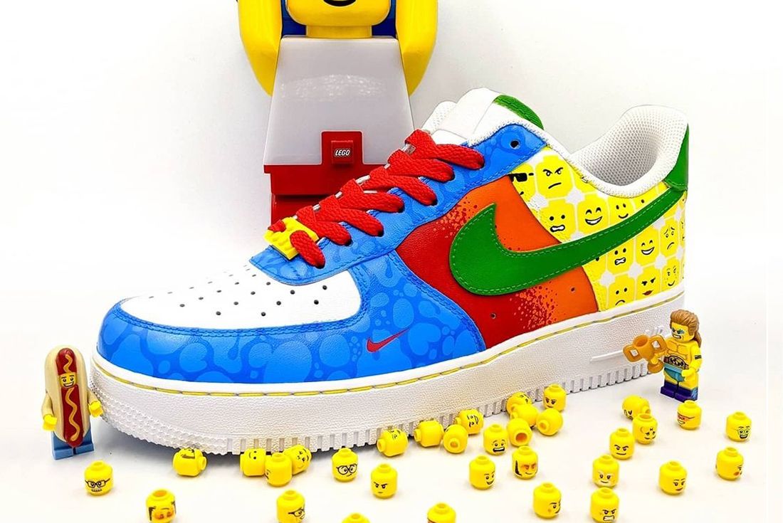 lego sneaker custom