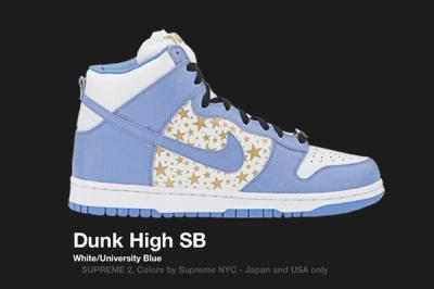 Nike Dunk Sb High Supreme Blue 2003 1