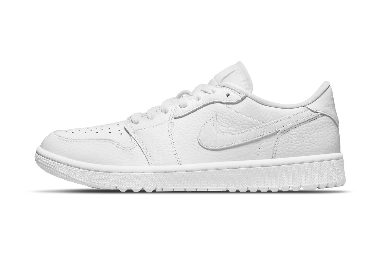 Release Info Air Jordan 1 Low Golf Chicago Shadow Wolf Grey And Triple White Sneaker 3749