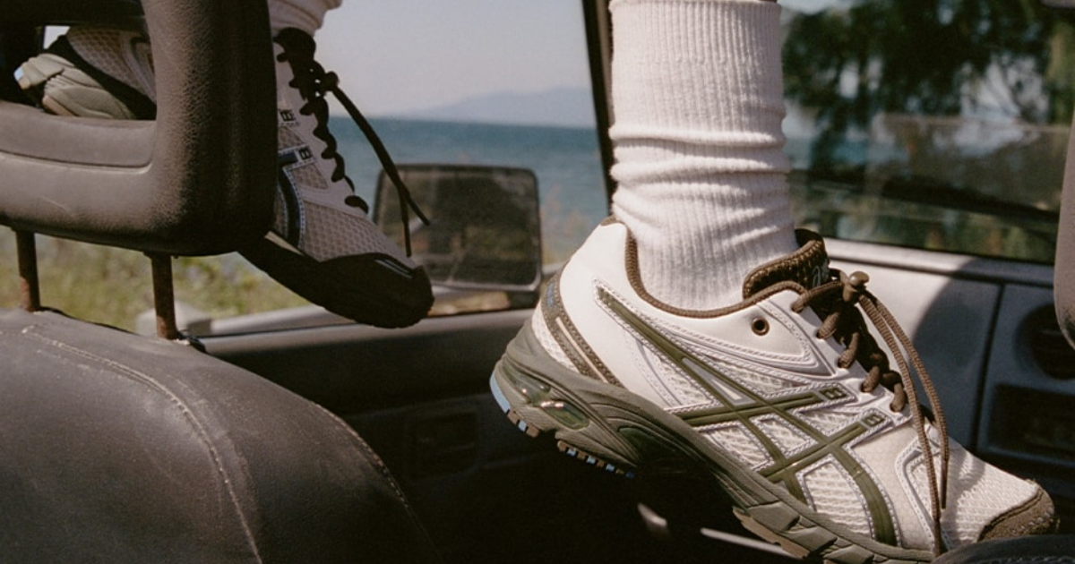 【Asics x Temptation Vacation】Gel-DS Trainer 14 Cream Olive TEMPTATION VACATION x GEL-DS TRAINER 14 | Unisex | Cream