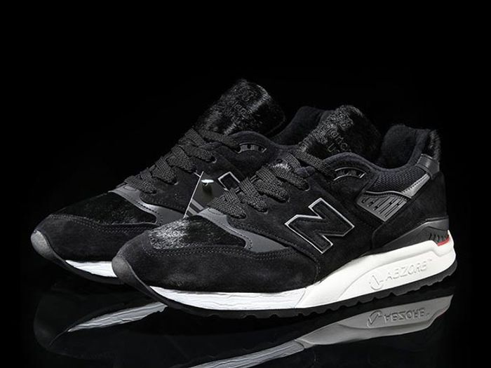 New balance 998 black pony hair Clearance