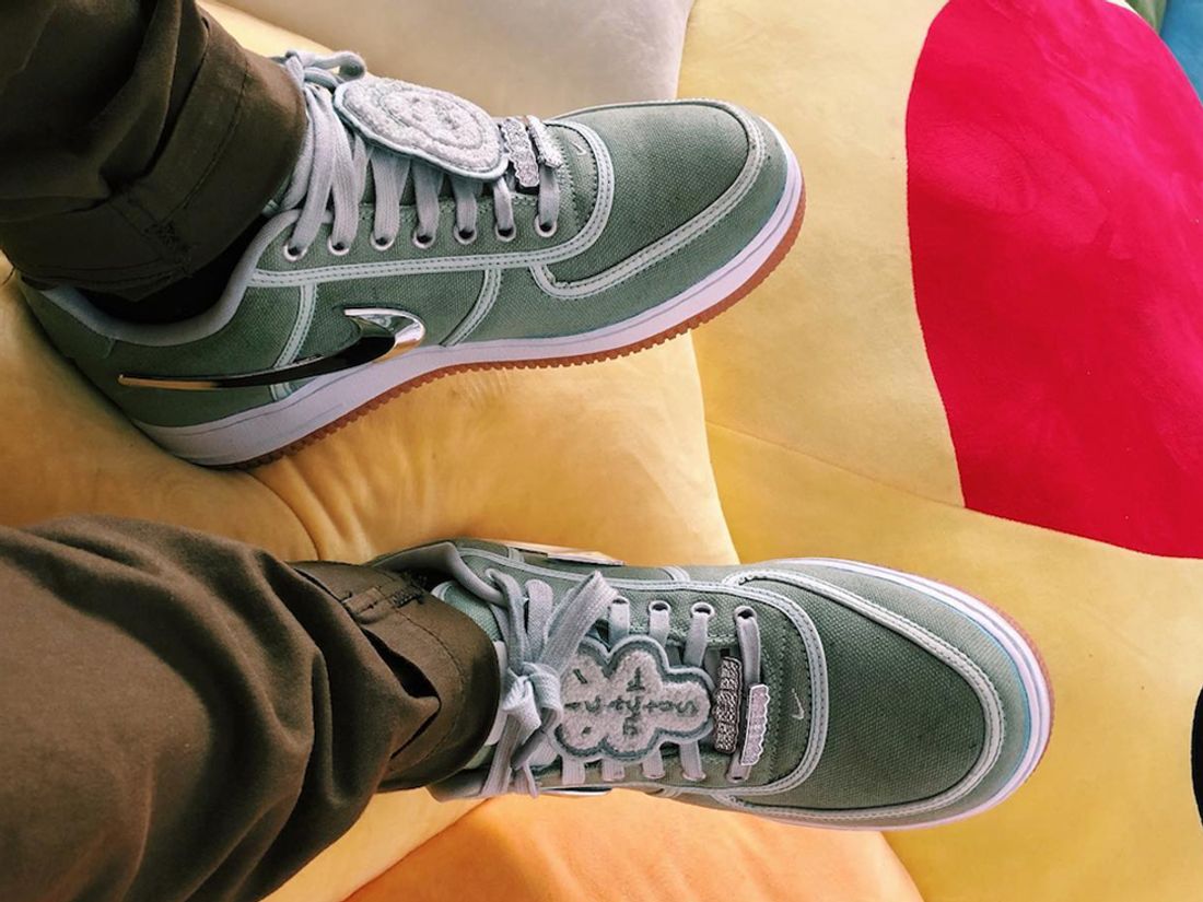 Travis Scott Nike Air Force 1 Low Cactus Green - Sneaker Bar Detroit