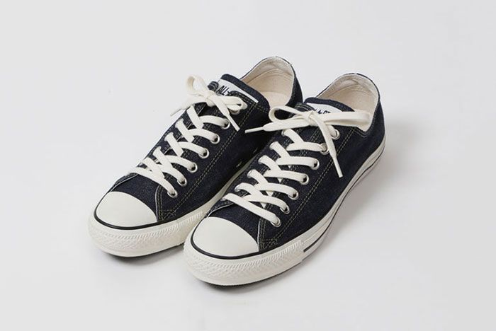 Converse All Star Beams Levis Front Angle