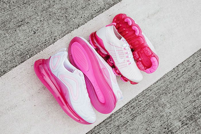 nike with pink sole
