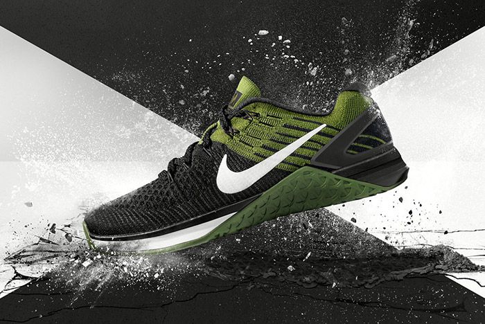nike metcon dsx green and black