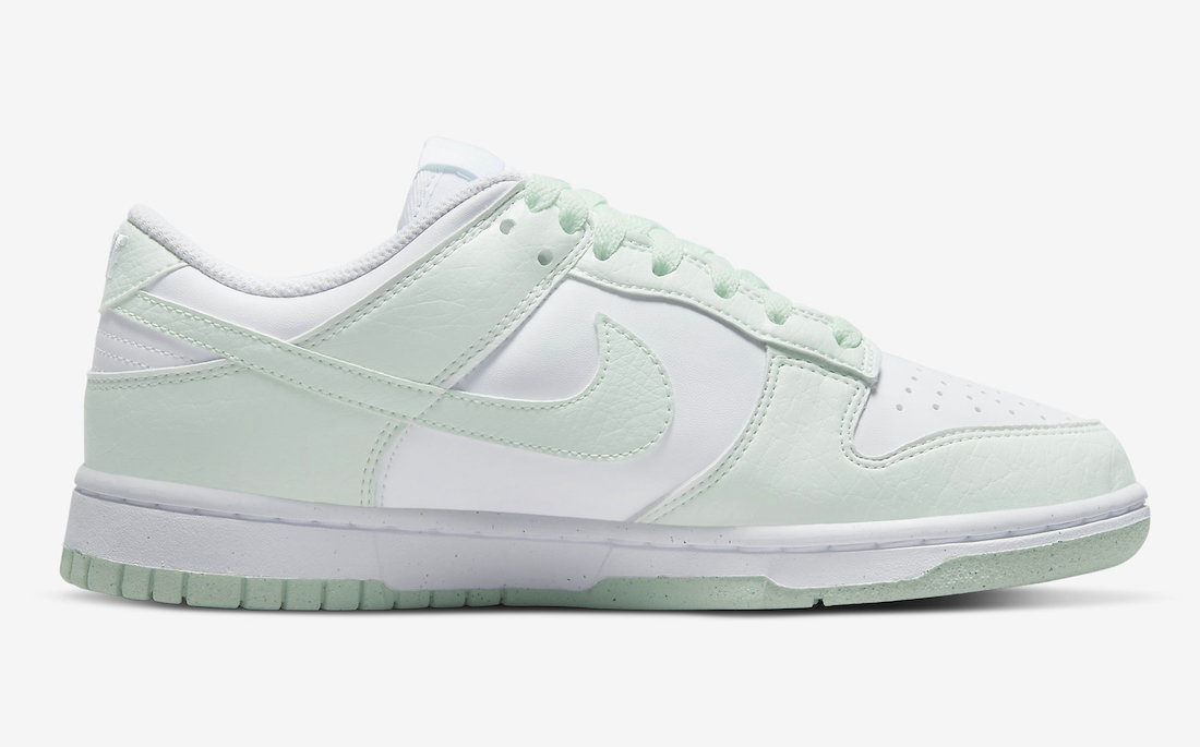 mint and white dunks