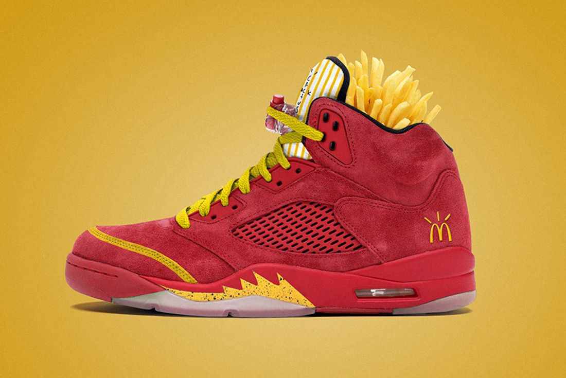 The Travis Scott x McDonald's Sneakers 