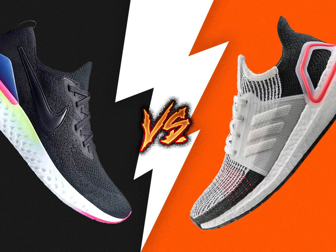 Showdown: adidas UltraBOOST 2019 or Epic React Flyknit Sneaker Freaker