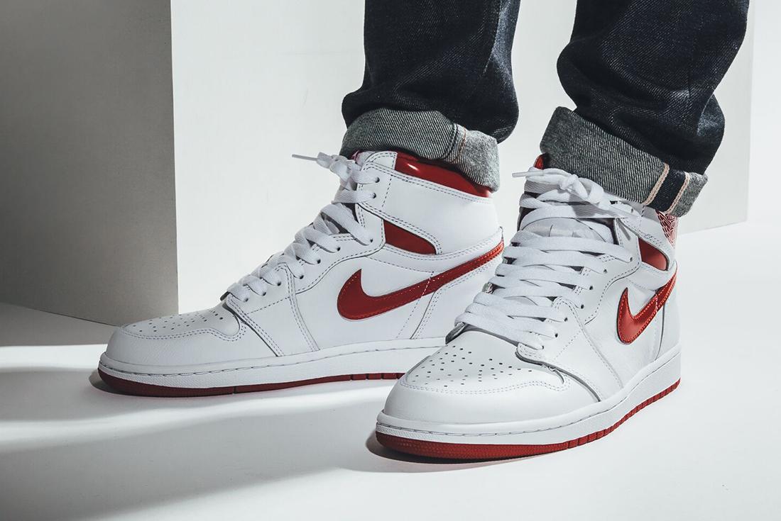 Air Jordan 1 High OG (Metallic Red) - Releases