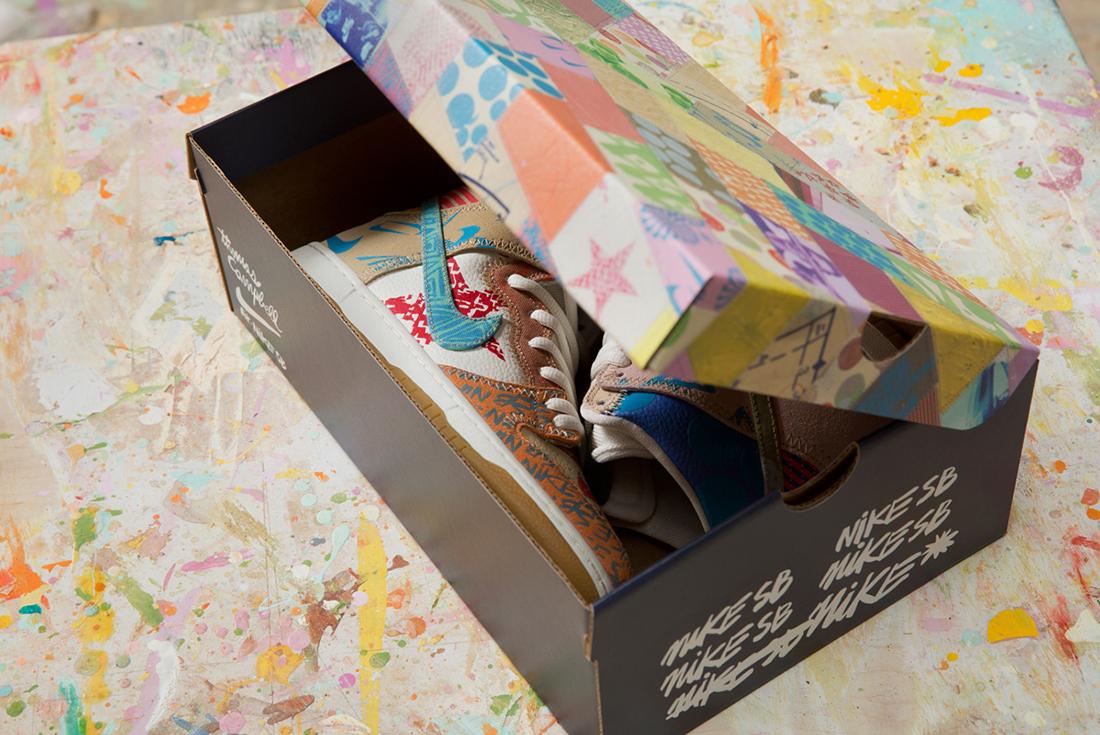 Thomas Campbell X Nike SB Dunk High Premium (What The) - Releases