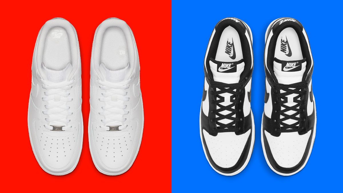 Nike Air Force 1 Versus Dunk: Breaking Down the Differences - Freaker