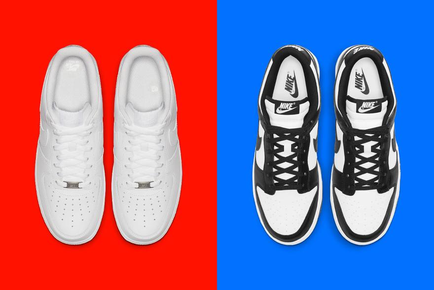 Nike Air Force 1 Versus Dunk: Breaking Down the Differences - Features