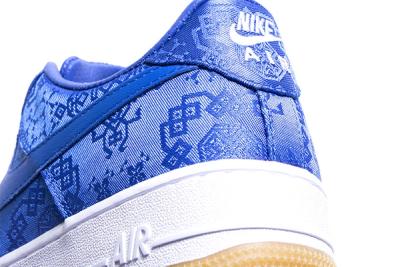 Clot Nike Air Force 1 Low Royale University Blue Silk Cj5290 400 Release Date Heel
