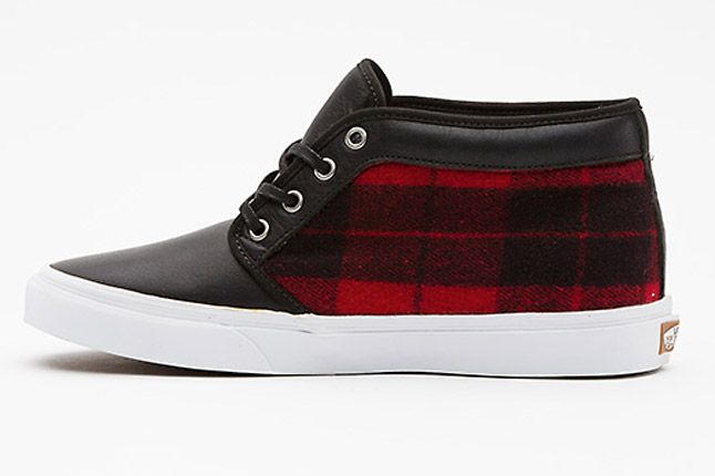 Vans Flannel Chukka Boot Ca Side 1