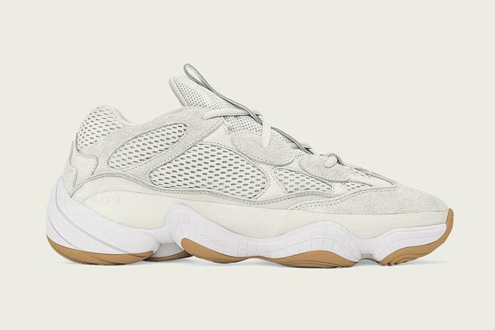 Adidas Yeezy 500 Bone White First Look Release Date Lateral