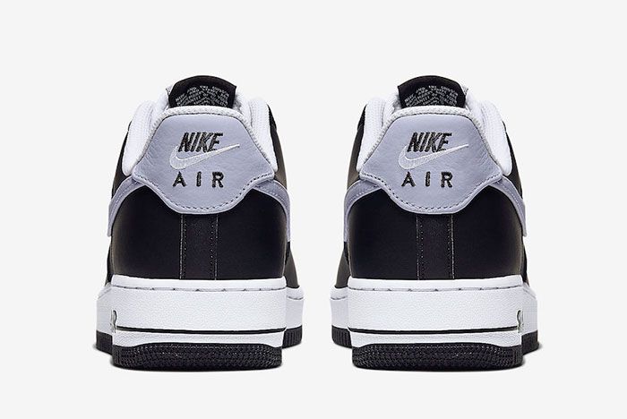 Nike Air Force 1 Low Black Wolf Grey Cj8731 001 Release Date 5 Heel