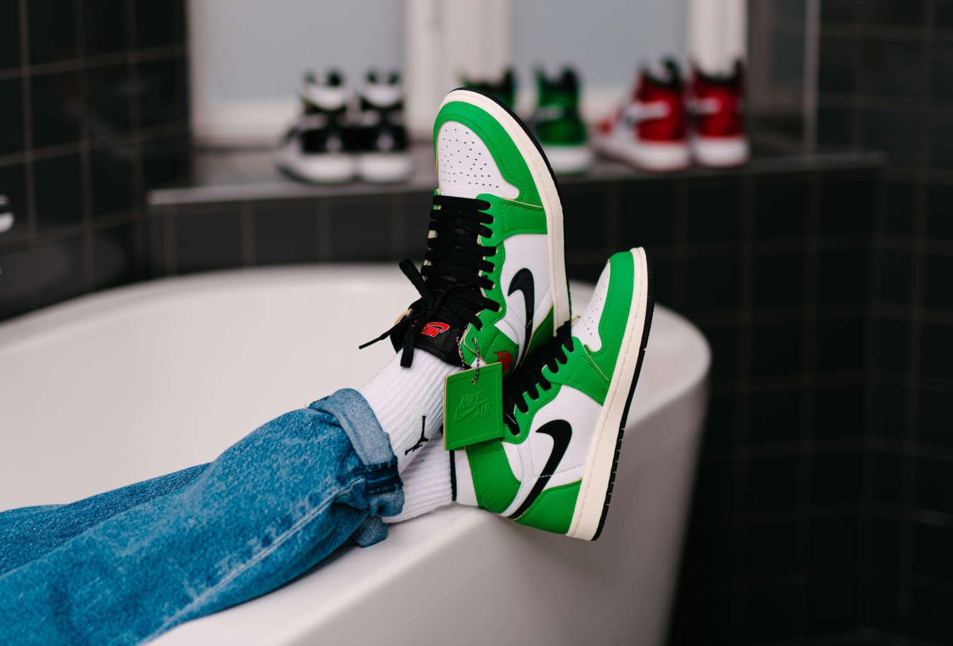 Where To Buy The Air Jordan 1 Lucky Green Sneaker Freaker