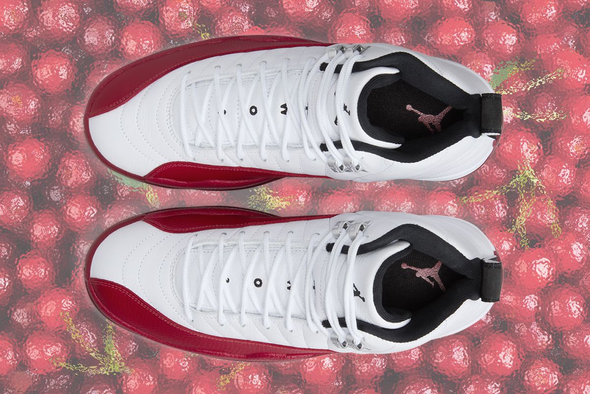 The Air Jordan 12 Returns to JD Sports in the OG 'Cherry' - Releases