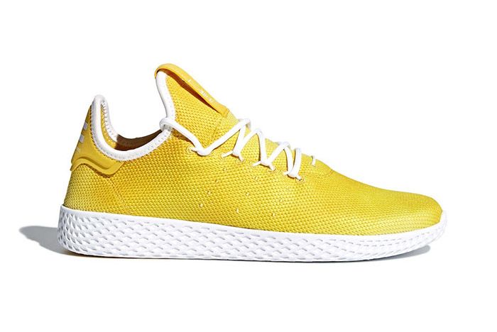 1 Pharrell Adidas Originals Tennis Hu Yellow Release Date