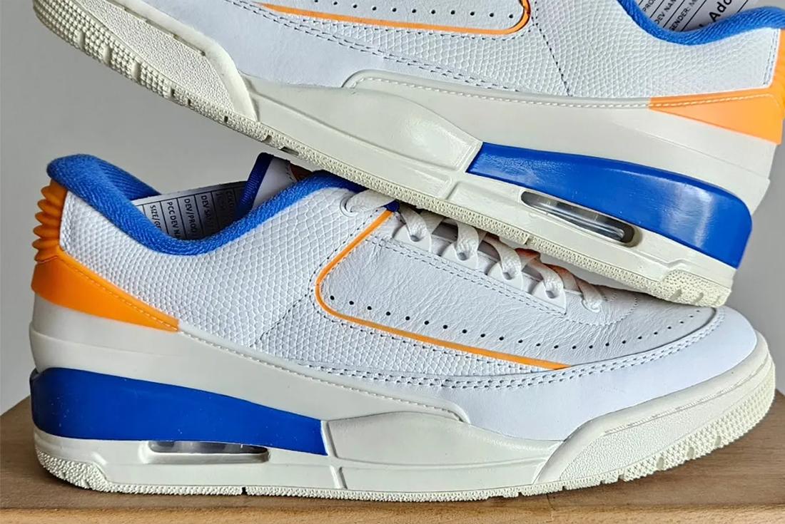 air jordan 2/3 knicks sneakers sample