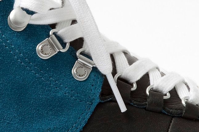 Lacoste Bruton Blue Black Laces 1
