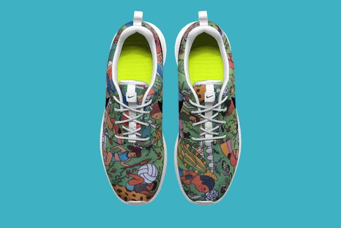 Nike Id Roshe Run Carla Bath 7