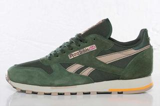 olive green reebok classics